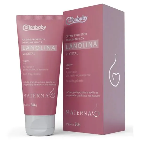 Creme Hidratante Cottonbaby Mamilos 30g CR HID COTTONBABY 30G MAMILOS