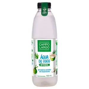 Água de Coco Integral Campo Largo Garrafa 900ml