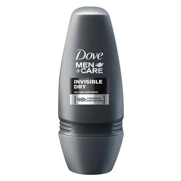 Desodorante Antitranspirante Roll-on Dove Men+Care Invisible 50g DES DOVE ROLL-ON 50G MEN+CARE INVISIBLE