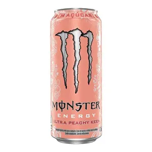 Energético Monster Ultra Peachy Keen Zero Açúcar 473ml