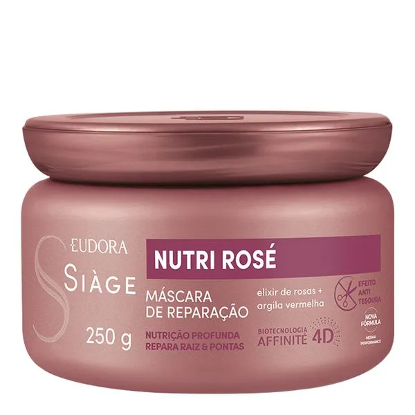 Máscara Capilar Eudora Siage Nutri Rose 250g