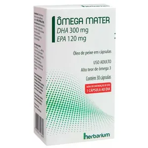 Ômega Mater 600Mg Com 30 Cápsulas