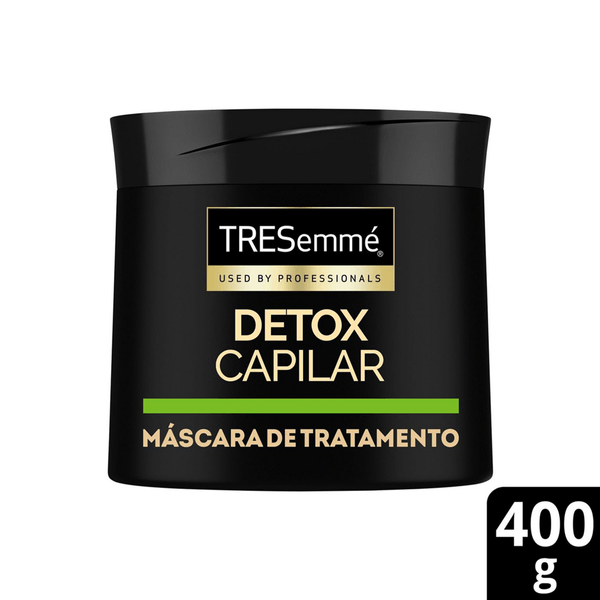 Máscara de Tratamento TRESemmé Detox Capilar Matcha e Gengibre 400g