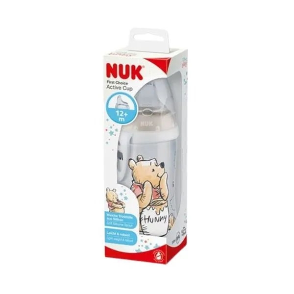 Copo Antivazamento NUK Active Cup Disney Pooh 300ml COPO NUK 300ML 7646 ACTIVE DISNEY POOH N