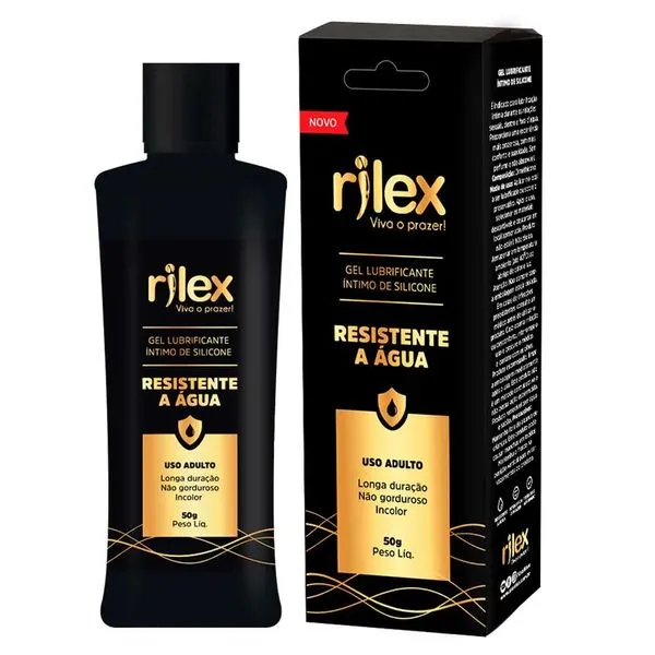 Gel Lubrificante Rilex 50g Silicone Resistente à Água GEL LUBRIF RILEX 50G SILICONE RESISTENTE