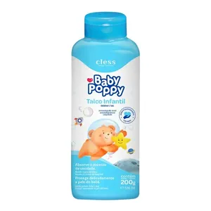 Talco Infantil Baby Poppy 200g TALCO INF BABY POPPY 200