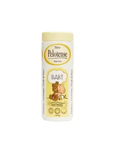 Talco Infantil Pelotense Baby Amarelo Frasco 180g
