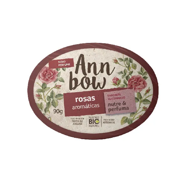 Sabonete Ann Bow Rosas 90g SAB ANN BOW 90G ROSA