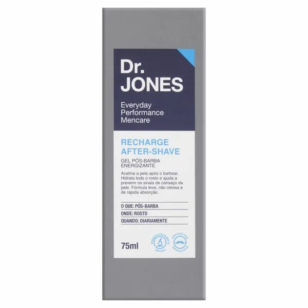 Gel Pós Barba Dr Jones Recharge After Shave 75ml