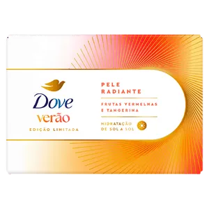 Sabonete Barra Dove Verão Pele Radiante Frutas Vermelhas e Tangerina Edição Limitada 90g
