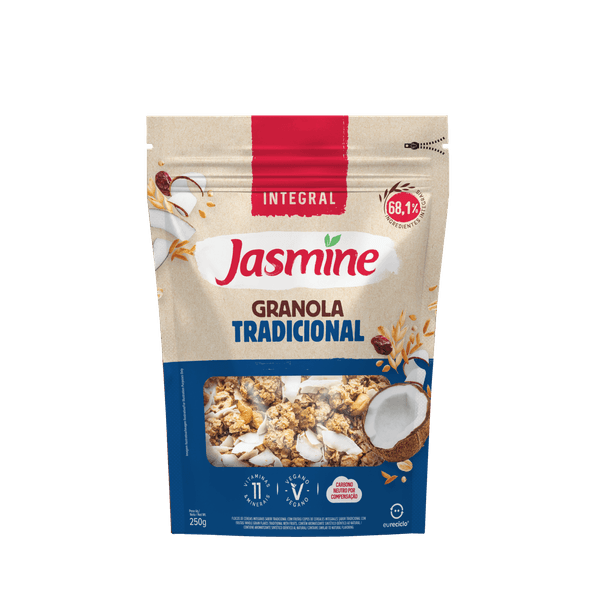 Granola Integral Jasmine Grain Flakes Tradicional 250g