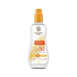 Protetor Solar Facial Australian Gold Antiox Complex Ultra Fluido FPS50 Spray 220ml