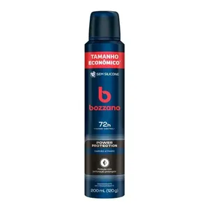 Desodorante Antitranspirante Bozzano Power Protection Masculino 200ml Aerossol