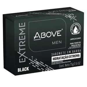 Sabonete Barra Above Men Extreme Black 75g