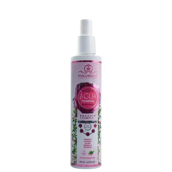 Água Thermal Phalle Beauty Rosa Mosqueta 190ml AGUA TERMAL PHALLE BEAUTY 190ML ROSA MOS