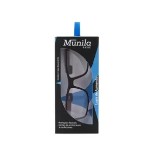 Lupa Para Leitura Munila Basic Masculino Preto +1,75