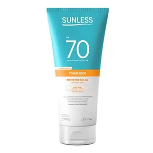 Protetor Solar Sunless FPS 70 Toque Seco 200g