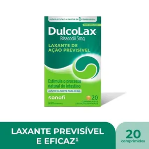 Dulcolax 5mg 20 Drágeas