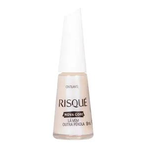 Esmalte Risqué Nova Cor! Lá Vem Outra Pérola Cintilante 8ml