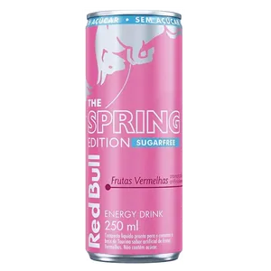 Red Bull Energético Spring Edition Frutas Vermelhas Sem Açúcar 250ml