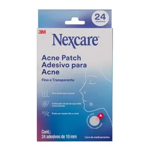 Curativo Acne Nexcare 24 Unidades 10mm CURAT NEXCARE 24UN 10MM ACNE