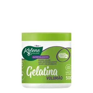 Gelatina Modeladora Kolene #SuperFinalizadores Volumão Verde 500g