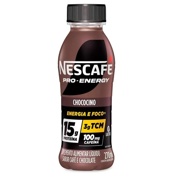 Suplemento Alimentar Nescafé Pro-Energy Chococino 15g Proteína 270ml