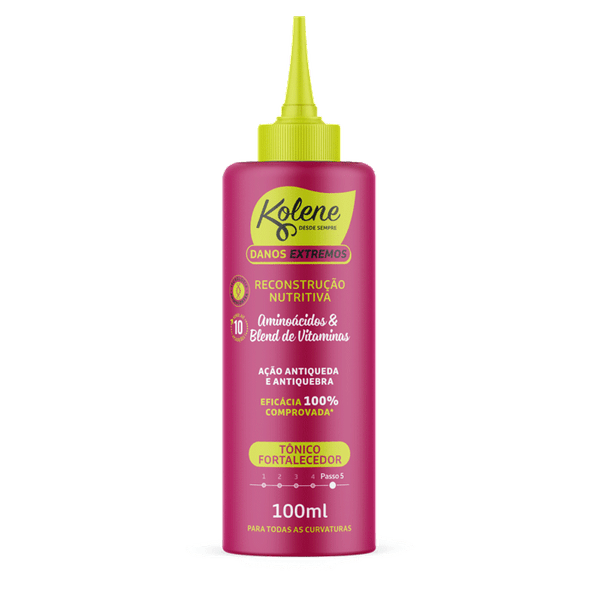 Tonico Capilar Fortalecedor Kolene Danos Extremos 100ml