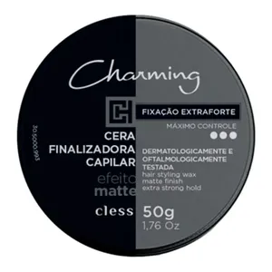 Cera Capilar Finalizadora Charming Fixação Extraforte Efeito Matte 50g