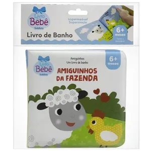 Livro Todo Livro Banho Amiguinhos da Fazenda LIVRO TODO LIVRO BANHO AMIGUINHOS DA FAZ