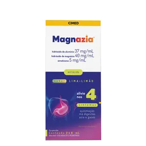 Antiácido Magnazia 240ml Suspensão Oral