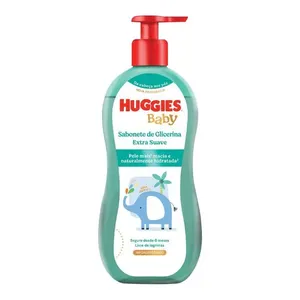 Sabonete Líquido Huggies Extra Suave para bebê 200ml