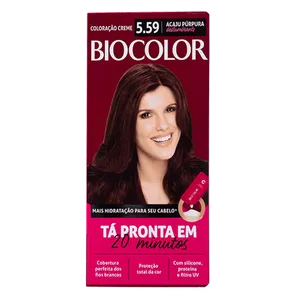 Tinta de Cabelo Biocolor 5.59 Acaju Púrpura Deslumbrante
