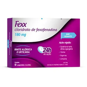 Fexx Com 10 Comprimidos Revestidos 180mg