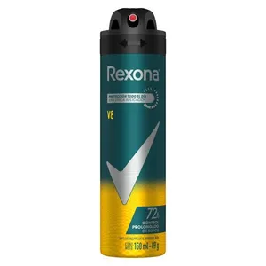 Desodorante Antitranspirante Aerossol Rexona Men V8 150ml DES REXONA AERO 150ML MEN V8