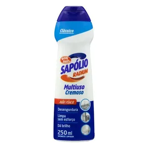 Saponáceo Cremoso Multiuso Clássico Sapólio Radium Squeeze 250ml Saponáceo Radium Sapólio Cremoso Classic 250ml