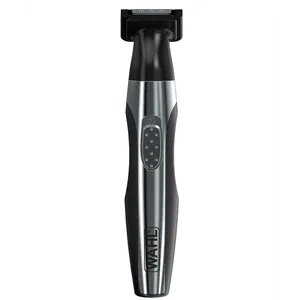 Kit Aparador de Pelos Wahl Clipper Travel, 3 em 1, Recarregável, Prata/Preto - 5604248