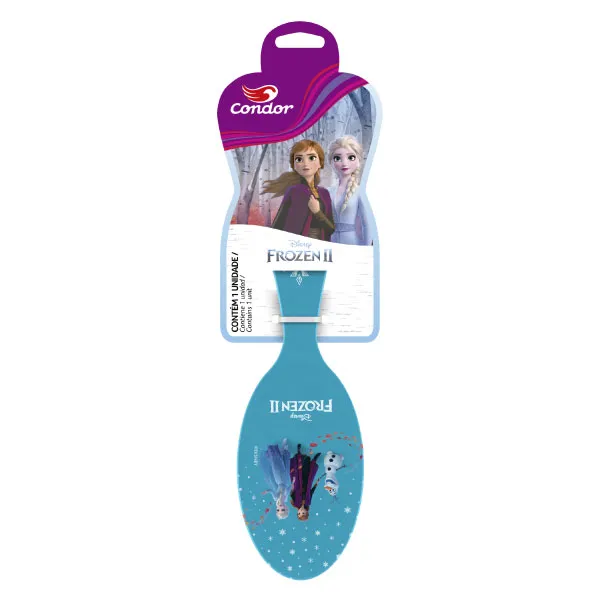 Escova De Cabelo Condor 9873 Frozen Oval ESC CAB CONDOR 9873