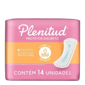 Protetor Discreto Plenitud Femme para Escapes de Urina 14 Unidades