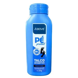 Talco Above 100g Antiseptico para Pé Protect Tradicional