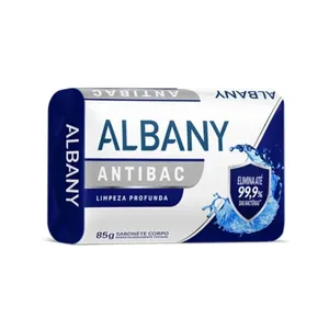 Sabonete Albany Limpeza Profunda 80/85g SAB ALBANY 80/85G LIMPEZA PROFUNDA