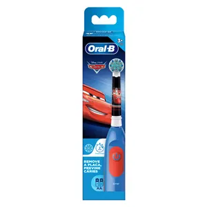 Escova de Dente Elétrica Infantil Oral-B Disney Pixar Carros 1 Unidade + 2 Pilhas AA