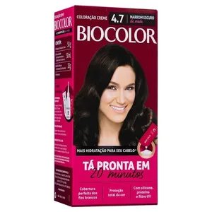 Tintura Creme BIOCOLOR Marrom Escuro da Moda 4.7 50g