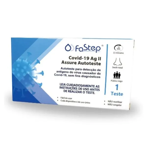 Exame de Antígeno Covid-19 Autoteste Orbitae EXAME DE CORONAVIRUS AUTOTESTE ANTIGENO