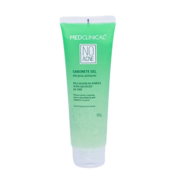 Gel de Limpeza Facial Medclinical No Acne 120g SAB GEL FACIAL MEDCL