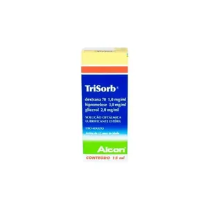 Trisorb 1mg/ml + 3mg/ml + 2mg/ml Solução Oftálmica 15ml