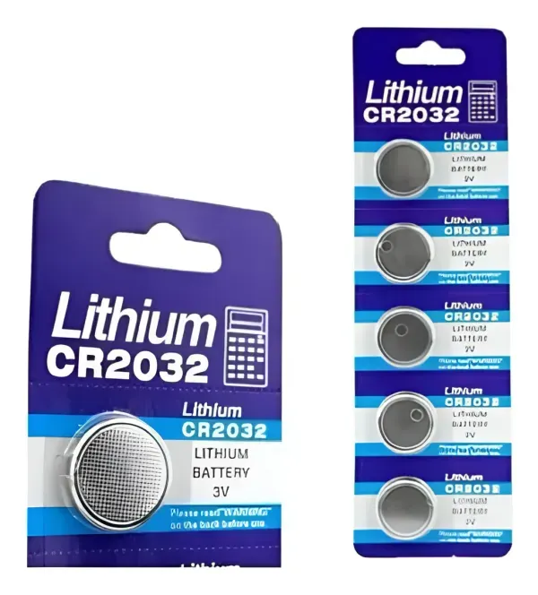 Bateria Satrlux Energy Lithium CR2032 230mAH 3V com 5 Unidades