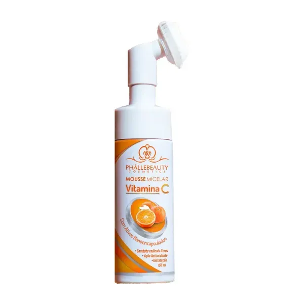 Mousse Micelar Phalle Beauty 150ml Vitamina C PH0725 MOUSSE MICELAR PHALLE BEAUTY 150ML VITAM