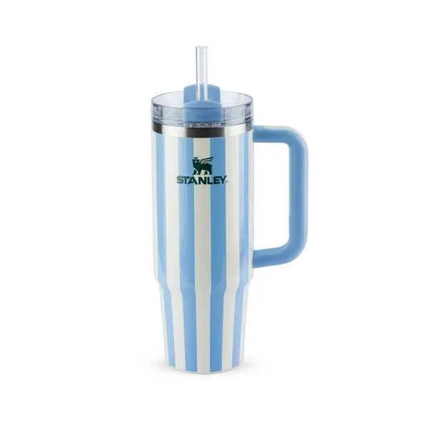Copo Com Canudo Stanley Quencher 887ml Cornflower Cabana Gloss