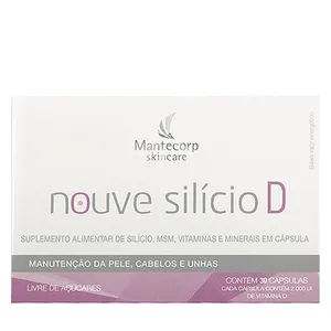 Suplemento Alimentar Mantecorp Zero Açúcar Nouve Silício D 30 Cápsulas